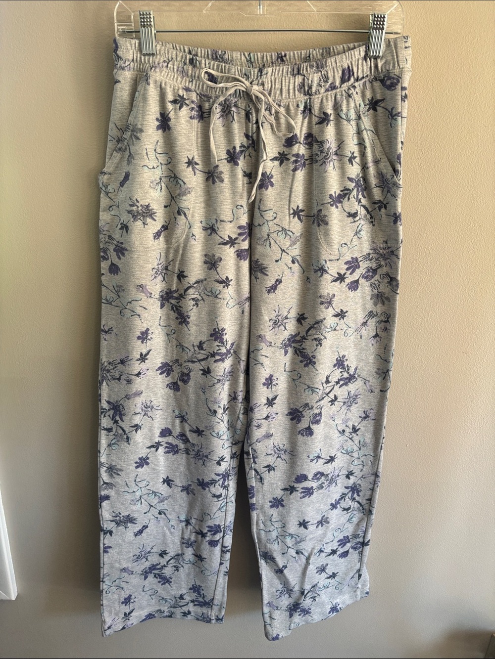 M Croft & Barrow floral pj pants